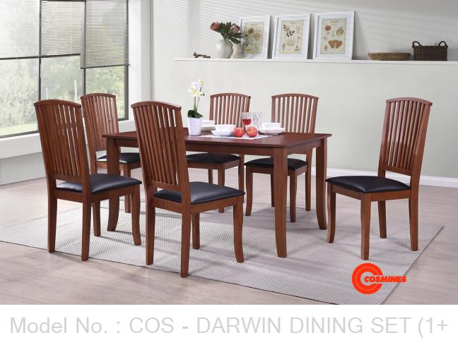 COS - DARWIN DINING SET (1+6)